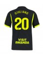 Muži Futbalové oblečenie Atletico Madrid Giuliano Simeone #20 2026-27 Krátky Rukáv - Preč Muži Futbalové oblečenie Atletico Madrid Giuliano Simeone #20 2026-27 Krátky Rukáv - Preč